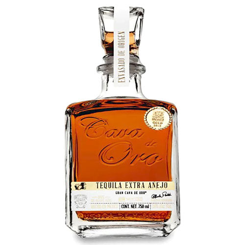 Cava De Oro Extra Anejo Tequila 750ML Wine To Deliver