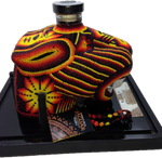 Chaquira Beaded Jaguar Anejo Tequila 750ML