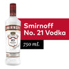 Smirnoff Vodka Red No. 21 - 750ML