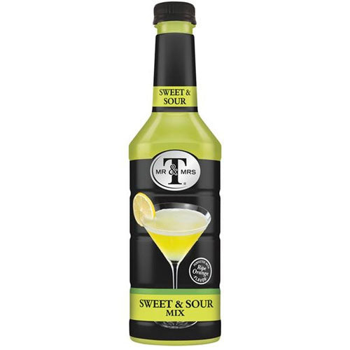 Mr & Mrs T Sweet And Sour Mixer - Perfect Cocktail Mix For Margaritas And Whiskey Sours, 1.75 Liter