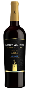 Robert Mondavi Merlot Private Selection Aged In Rum Barrels - 750ML